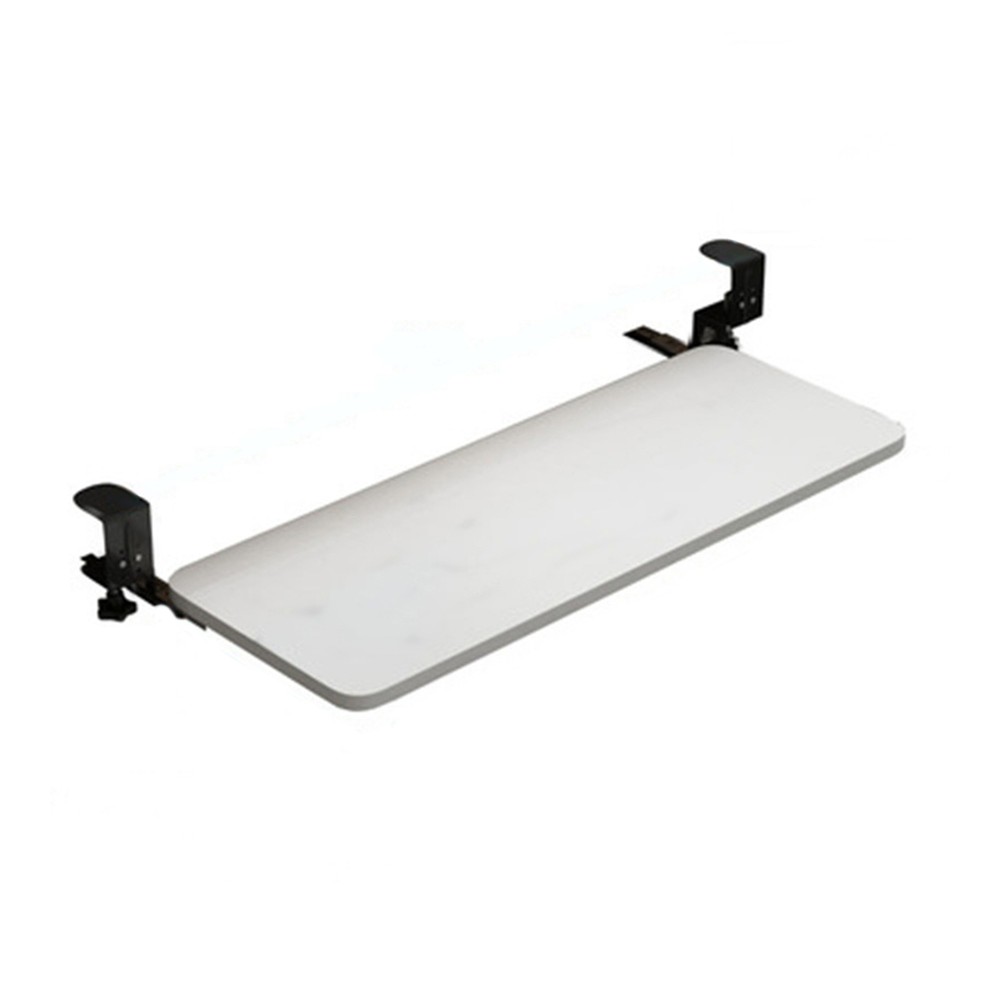 Clamp On Keyboard Tray Under Desk Pull Out Platform Height Adjustable L7C7