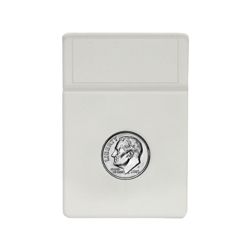 NEW 50pk BCW Dime Display Slab Insert- White Foam Insert