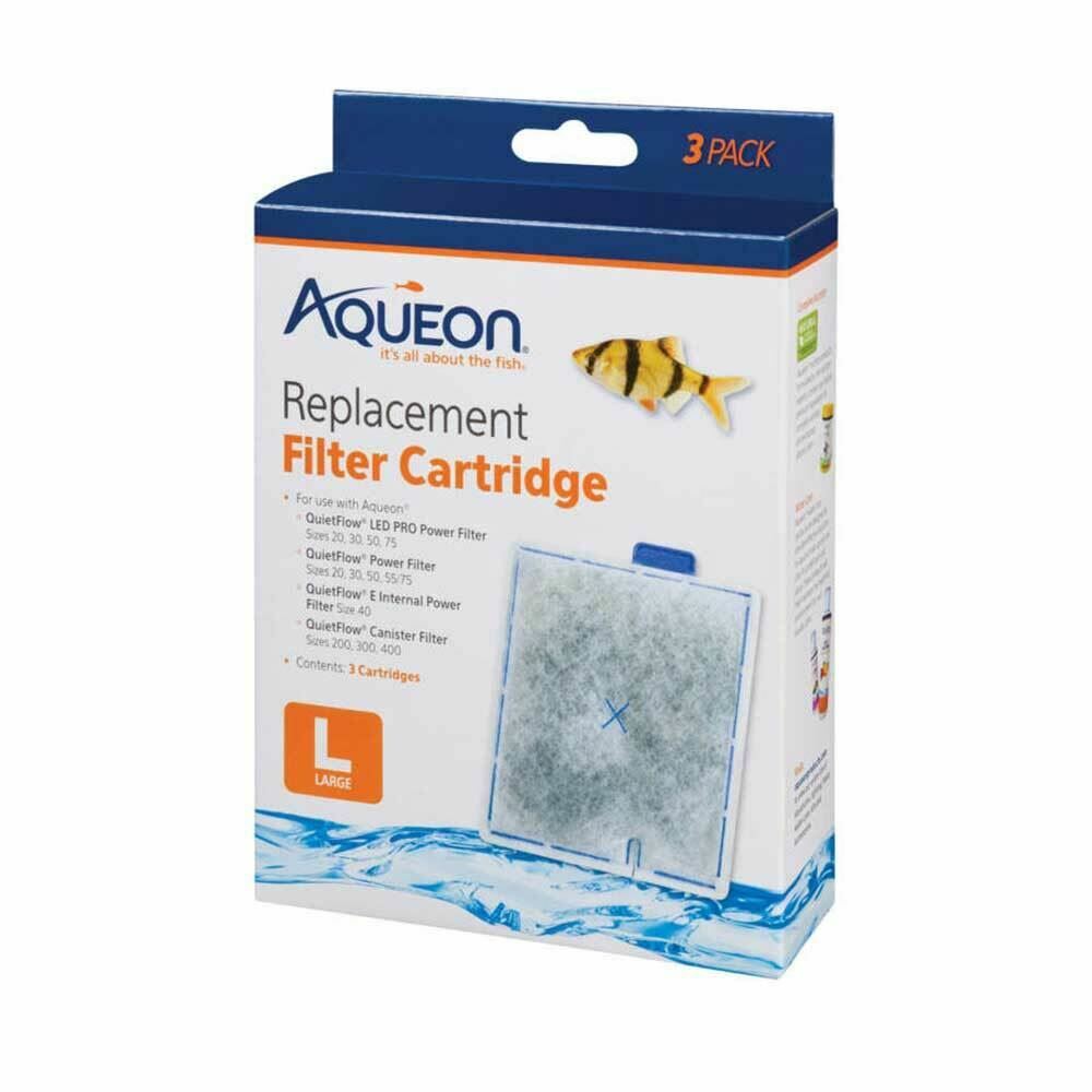 Replacement Filter Cartridges (LARGE) 3 Pack -  Aqueon