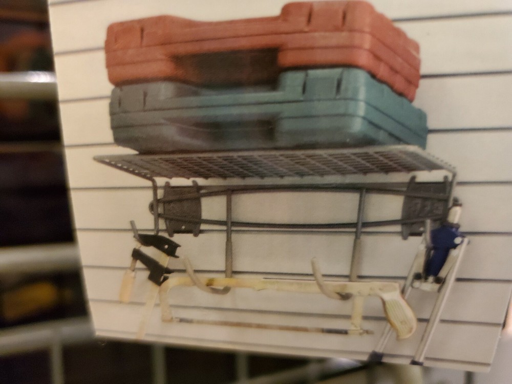 Organized Living Activity Organizer Shelf w Hooks