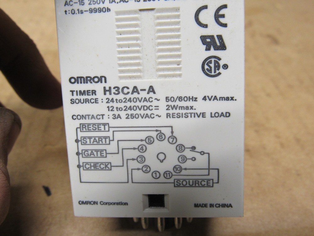 Omron H3CA-A Timer 24-240V AC/VDC