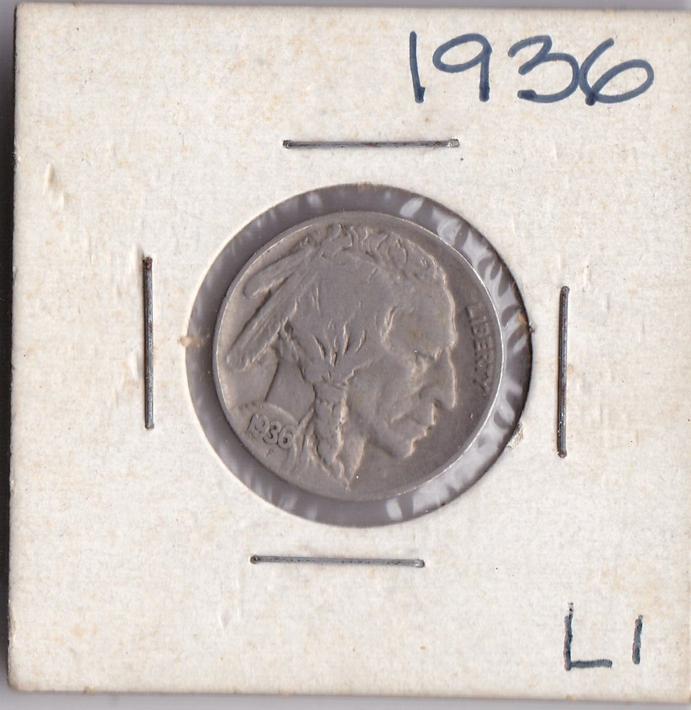 1936 Buffalo Nickel L1
