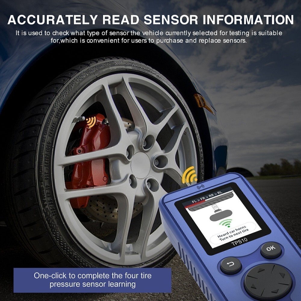 for RAM 1500 DT 19-22 TPMS Reset Tool Tire Pressure Sensor Training Activation