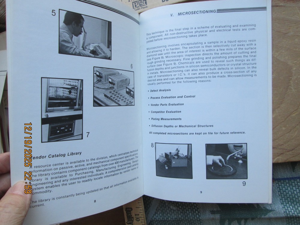 COMPONENT engineering LABORATORY - GOULD electronics booklet
