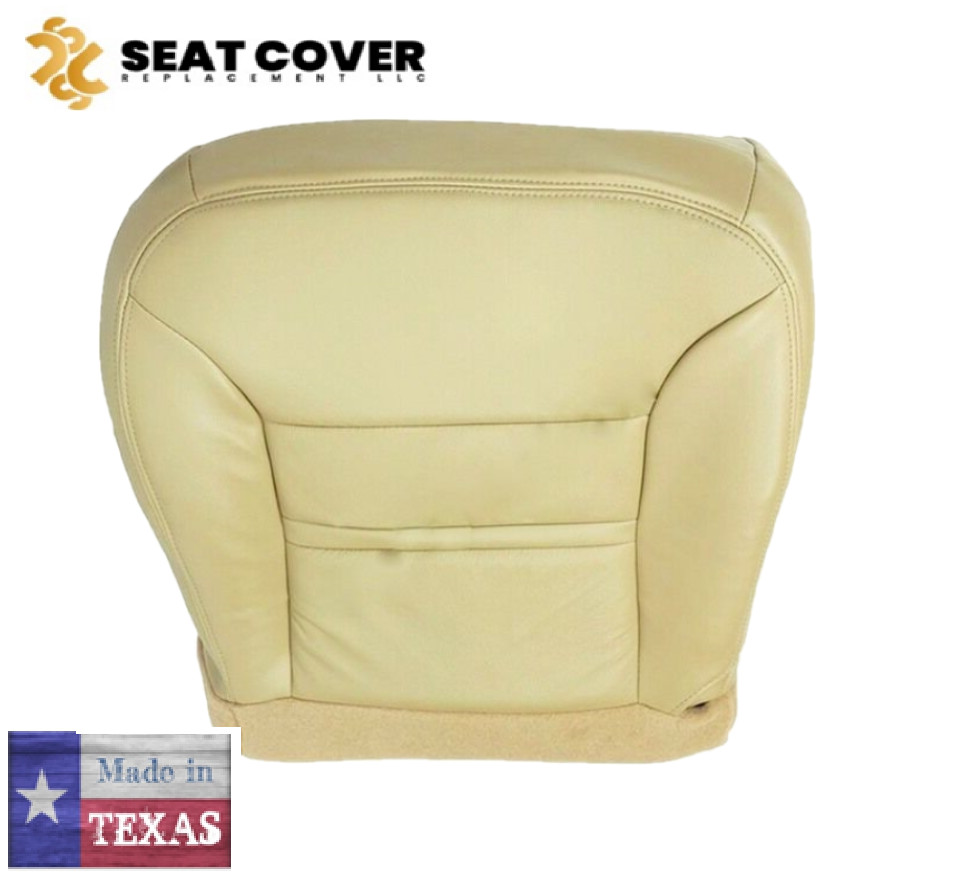 For 2000 2001 Ford Excursion Limited Driver & Passenger Cushion Covers In Tan