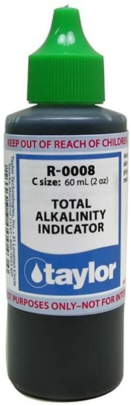 Taylor Technologies R-0008-C Total Alkalinity Indicator Raegent, 2 oz