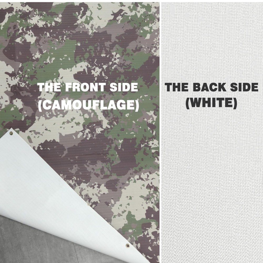 Diolili 2mm Camouflage Archery Target Backstop Netting