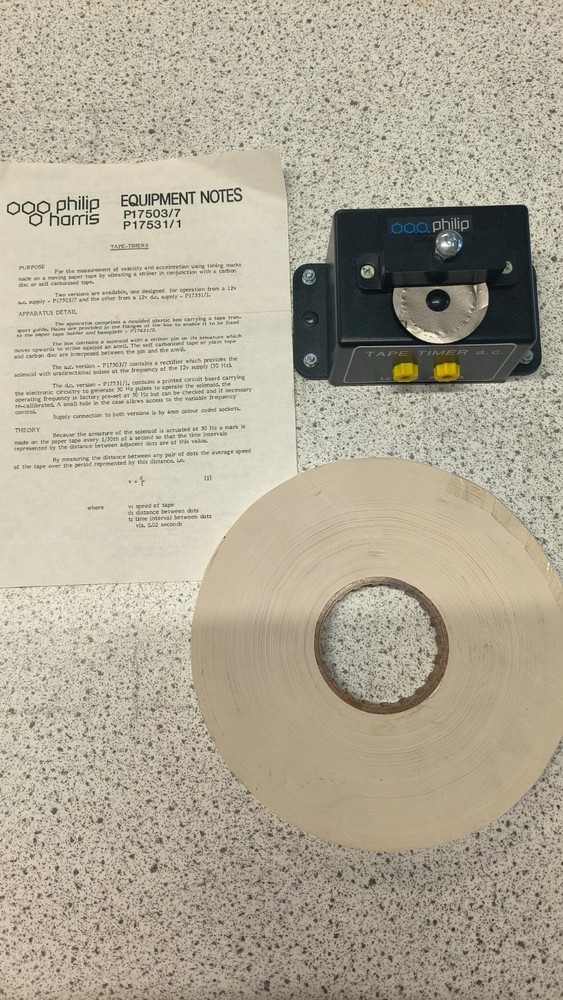 Ticker Tape Timer