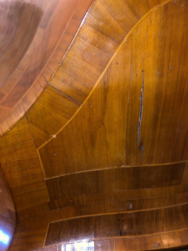 Rare Antique Bombe Secretary