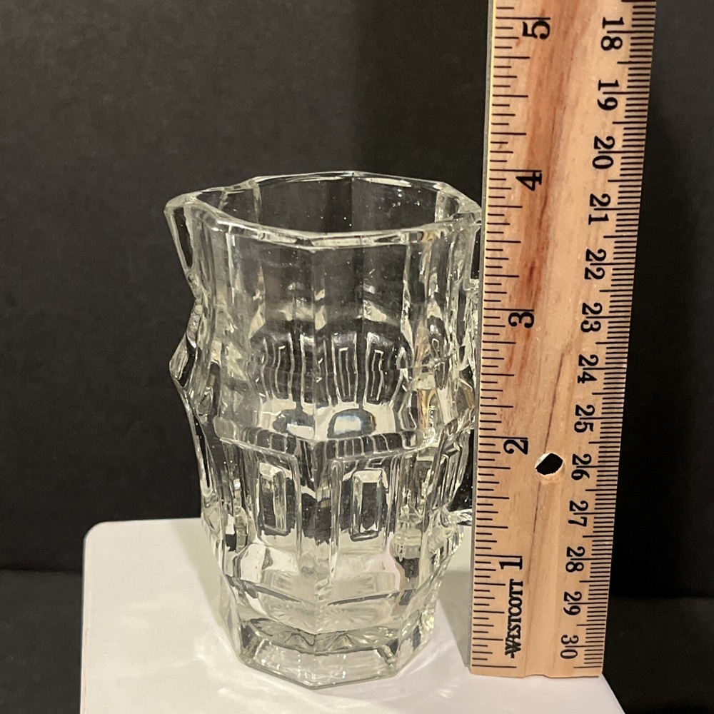Pressed Glass Creamer Small Pitcher