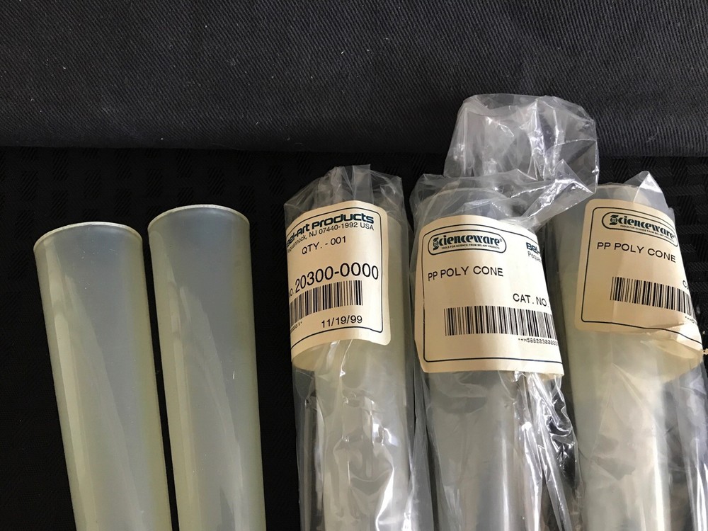 (5) BEL-ART Scienceware Polypropylene Poly-Cone Universal Joint Adapter 10-5/8”