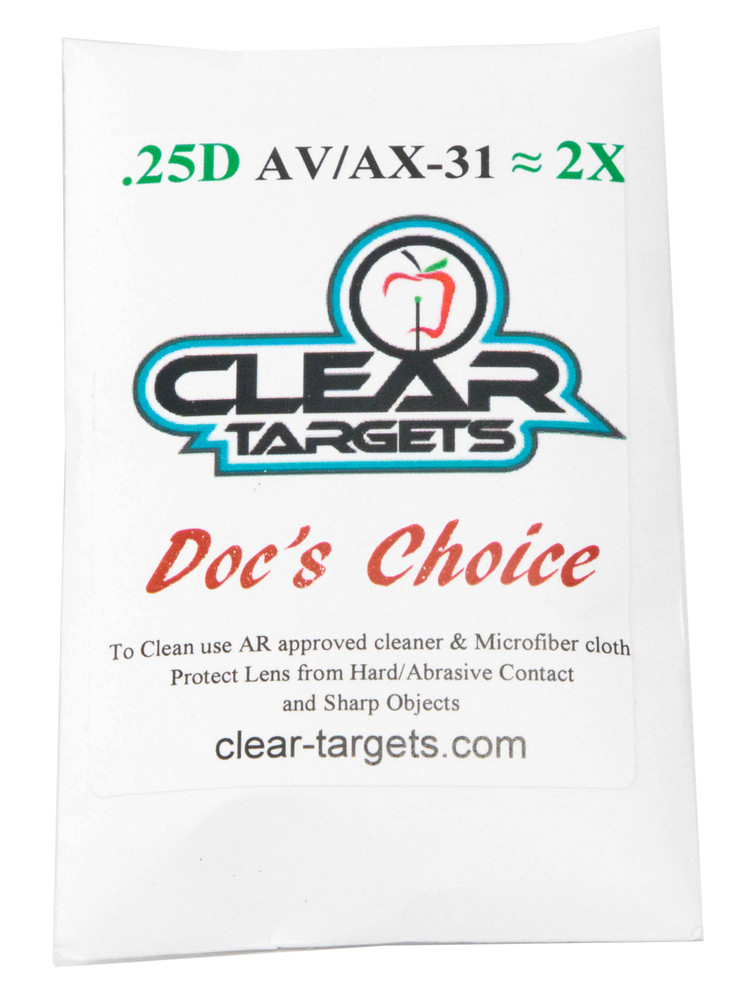 Axcel AV31 Clear Target Doc's Choice 2X Lens