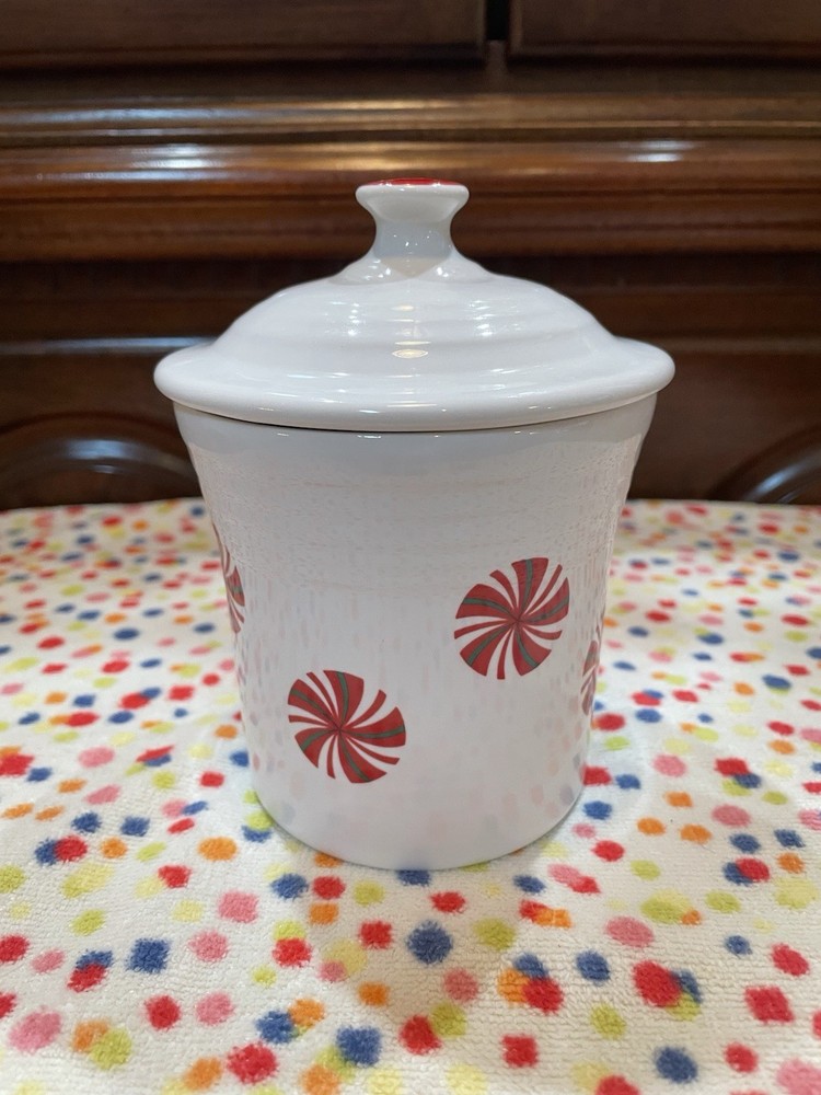 Fiesta FTCCO Jam Jar Peppermint With Lid New First Quality Pristine On White