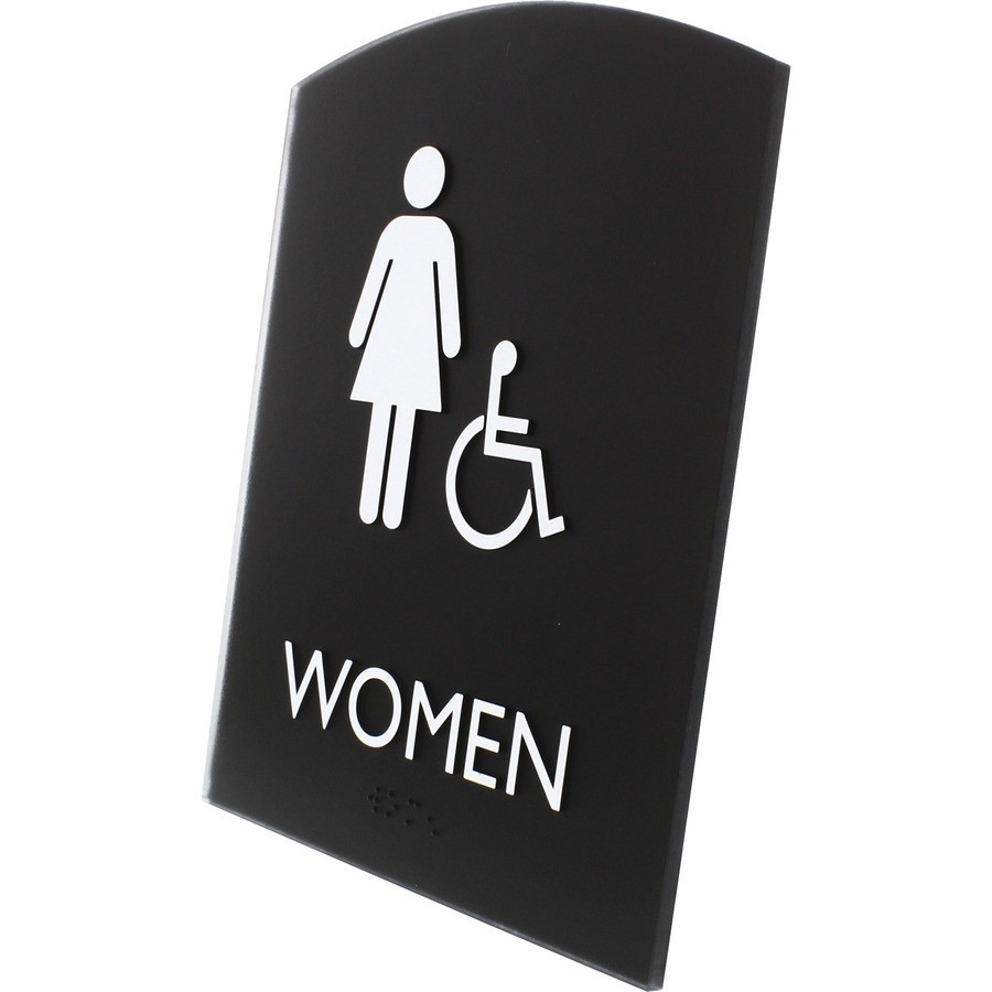 Lorell Restroom Sign (llr-02675) (llr02675)