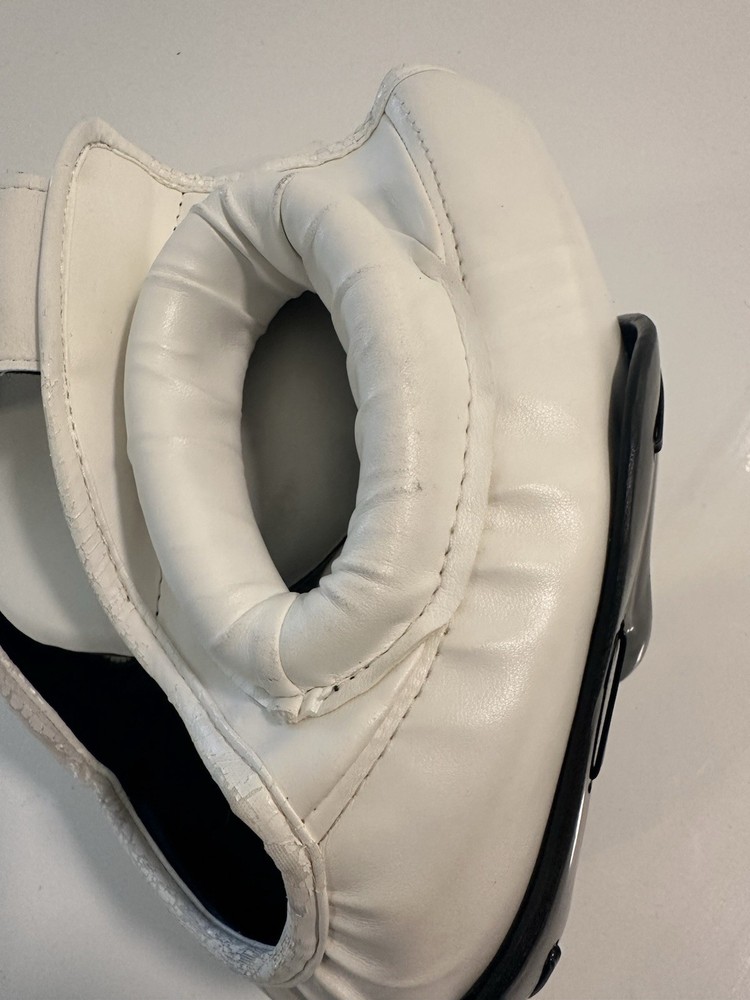 Vtg Pro Force Sparring Gear Face Mask White Size Medium