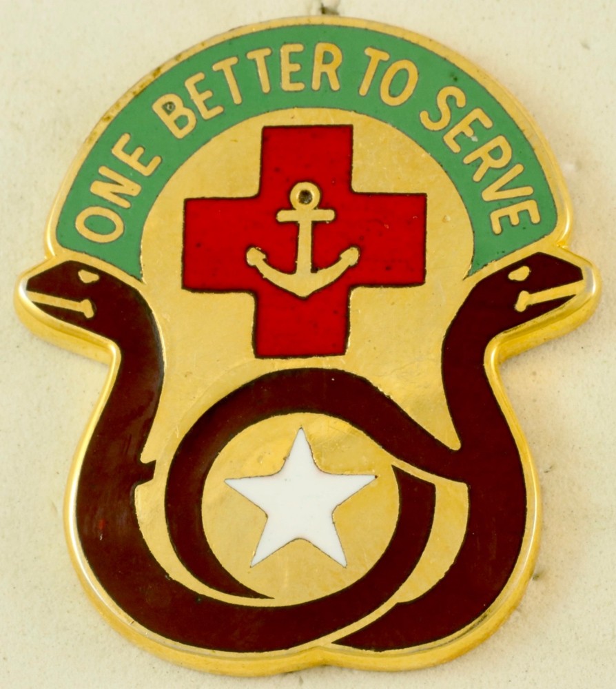 455th Field Hospital Crest DI/DUI CB