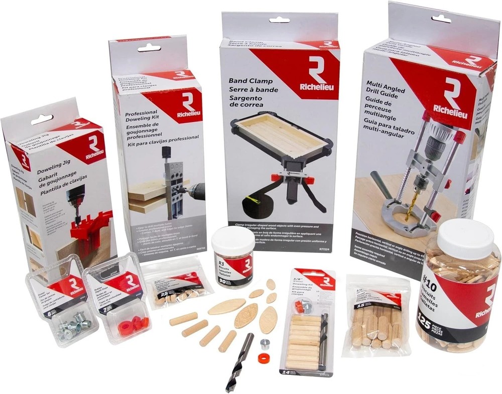 Precision Portable Drill Guide Attachment with Adjustable Depth Stops, 6" Max