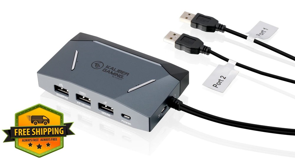IOGEAR KeyMander 2 3Play Keyboard Mouse Sharing Switch