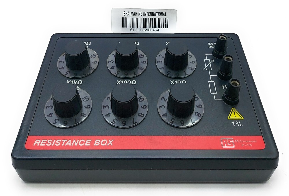 RS Components 211-159 Resistance Box