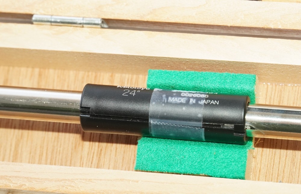 MITUTOYO 167-164 24" Micrometer Setting Standard
