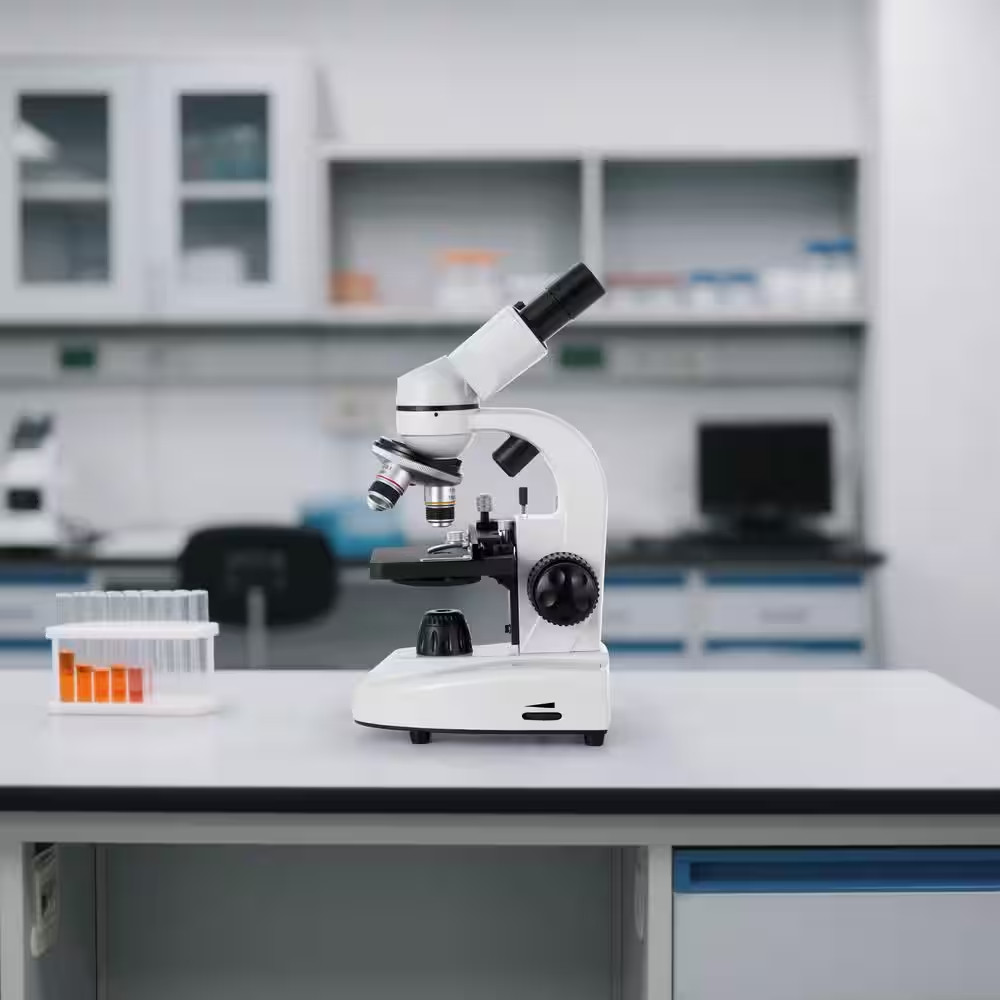 Compound Binocular Microscope, 40-2000X Magnification, Professional Compound Mic