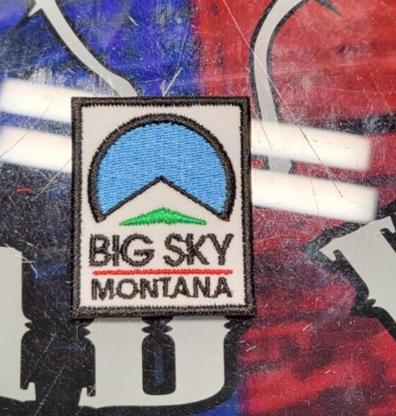 EMBROIDERED BIG SKY MONTANA PATCH (Made To Order)