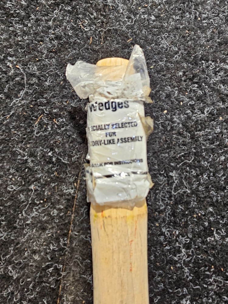 36 in. Hickory Sledge Handle Replacement Sledge Handle with Yellow paint *USED*