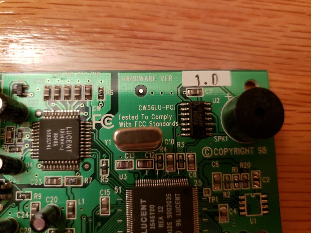 Lucent Modem CW56LU-PCI