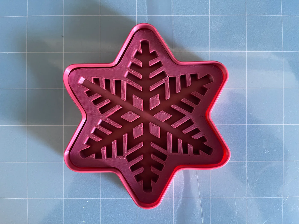 Snowflake 6 point Star Cookie Cutter Set