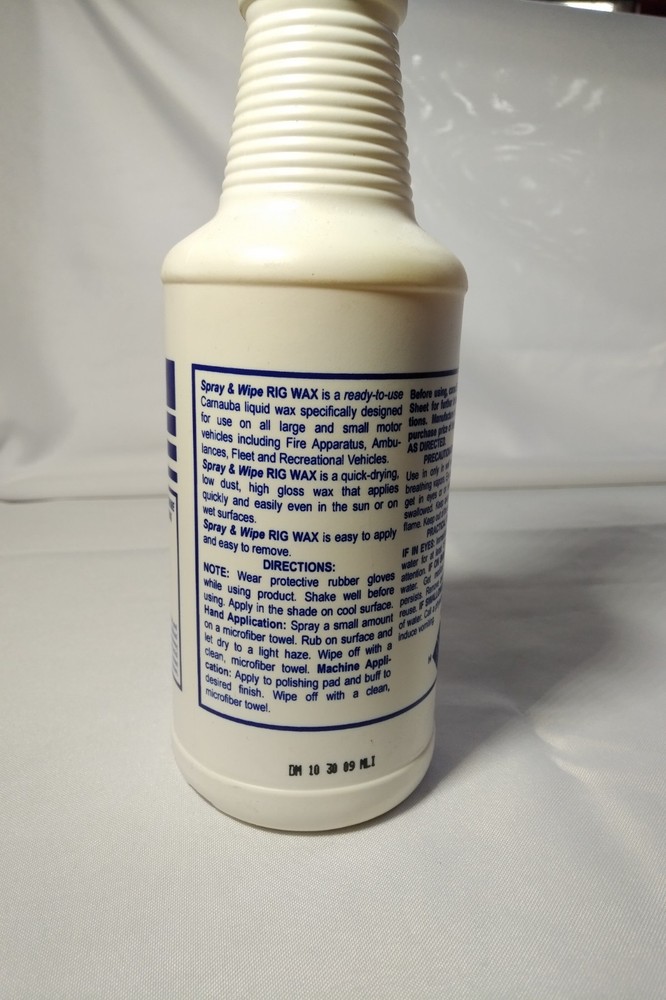 EST - Spray & Wipe, Rig Wax
