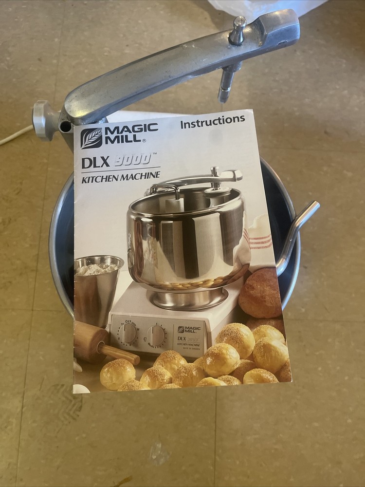 Magic Mill, Dlx,￼9000 Kitchen Machine Mixer, Made In Sweden ￼