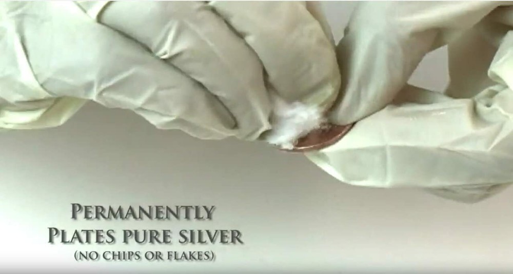 Nushine silver maintenance solution 100mls - MAINTAIN YOUR SILVER PLATING