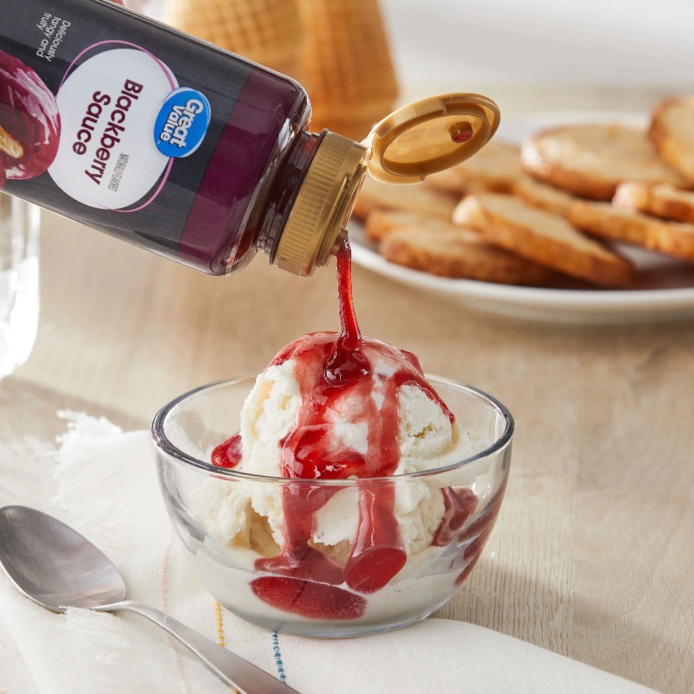 (4 pack) Great Value Blackberry Sauce