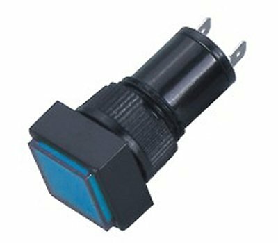 Illuminated LED Panel Lamps "Blue" 3-13 Volts DC