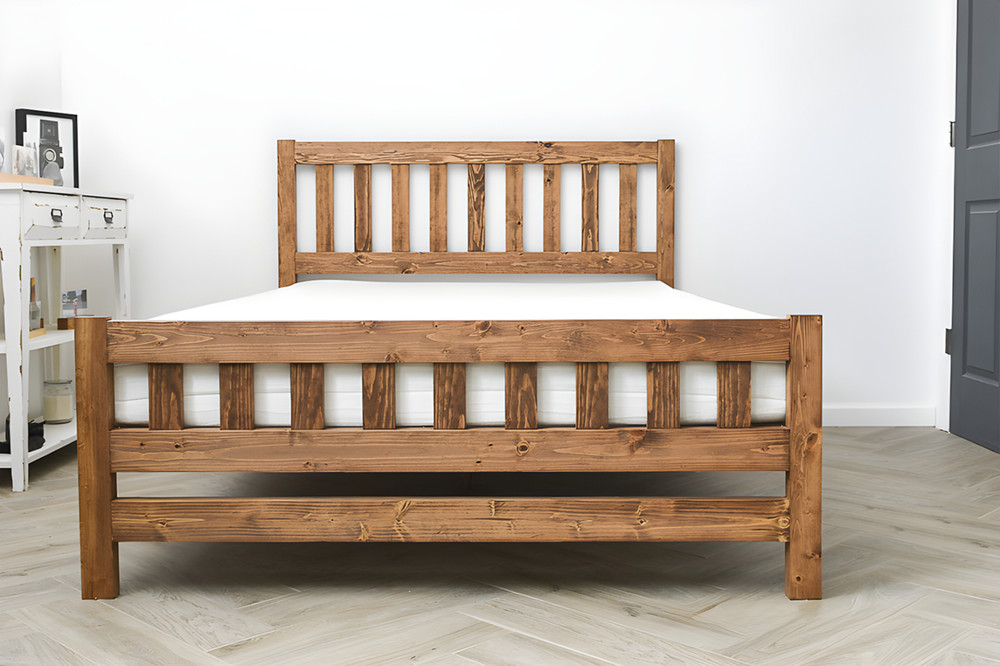 DIY FULL PLATFORM BED PLAN - Step-by-Step Build Guide - ft/in