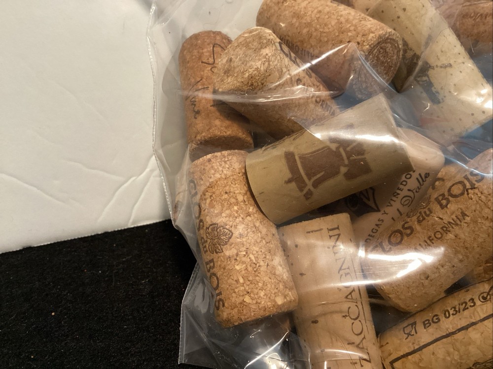 50 Asst’d Brands Still Wine Corks Used