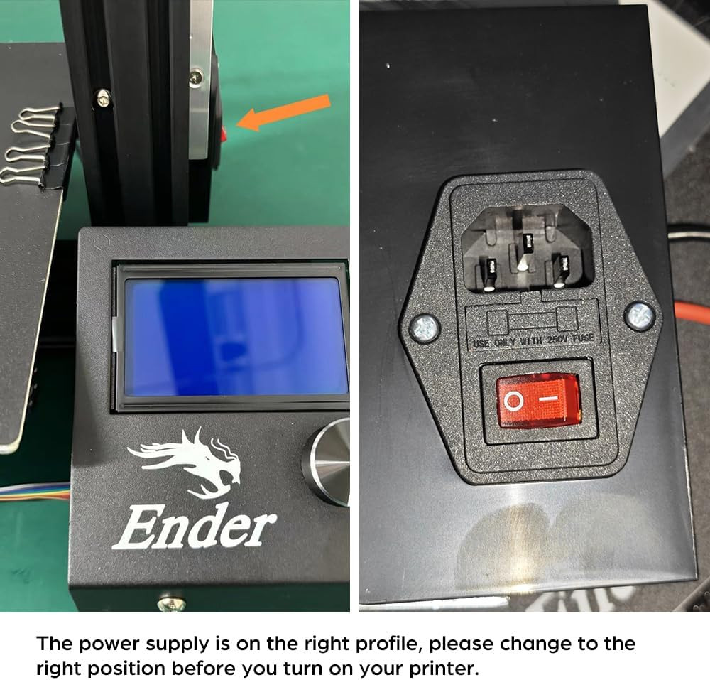 Official Creality Ender 3 3D Printer Fully Open Source with Resume Printing Func