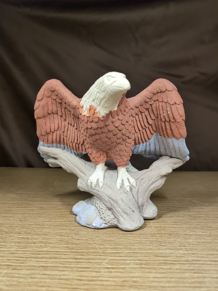 Vintage Hand Painted Eagle