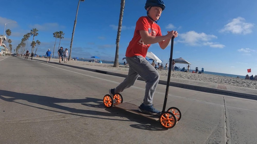 Removable Skateboard Handle - (Handle Only no Board Included) - Learn to Skat...