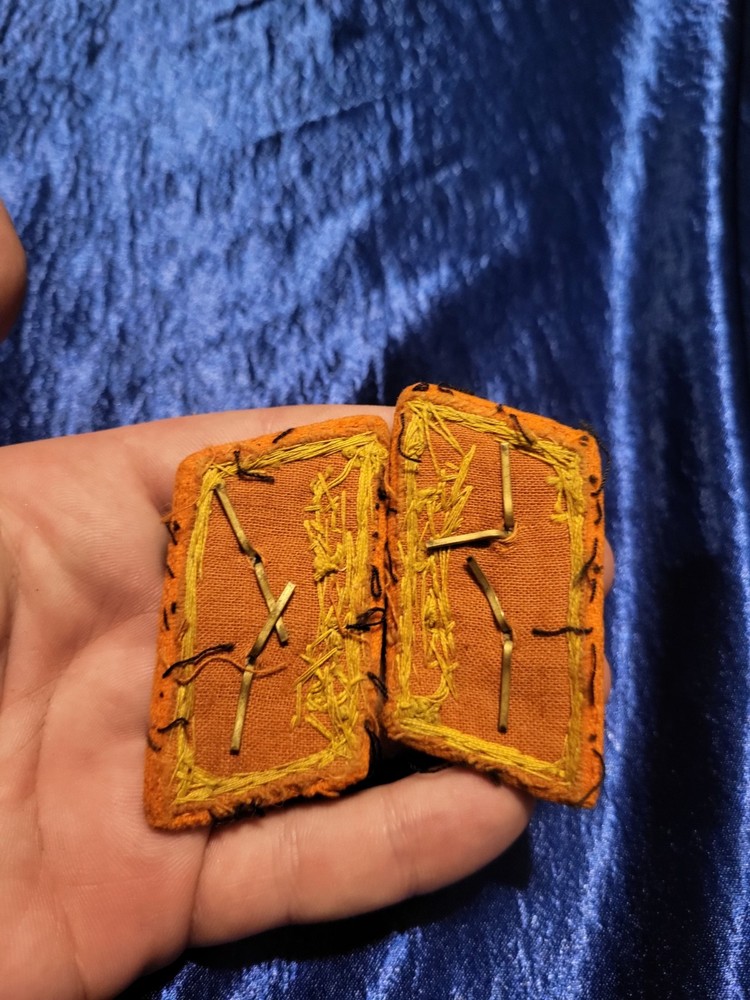 Ww2 German Postal General Collar Tabs