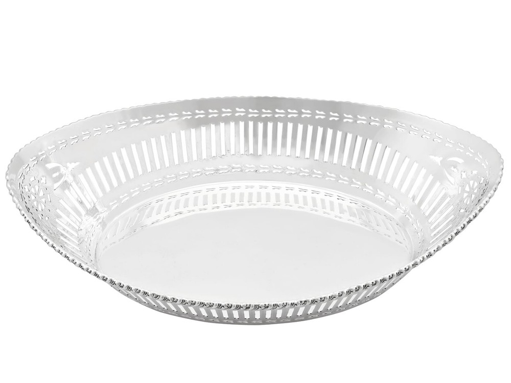 Sterling Silver Bread Dish - Antique George V (1911)