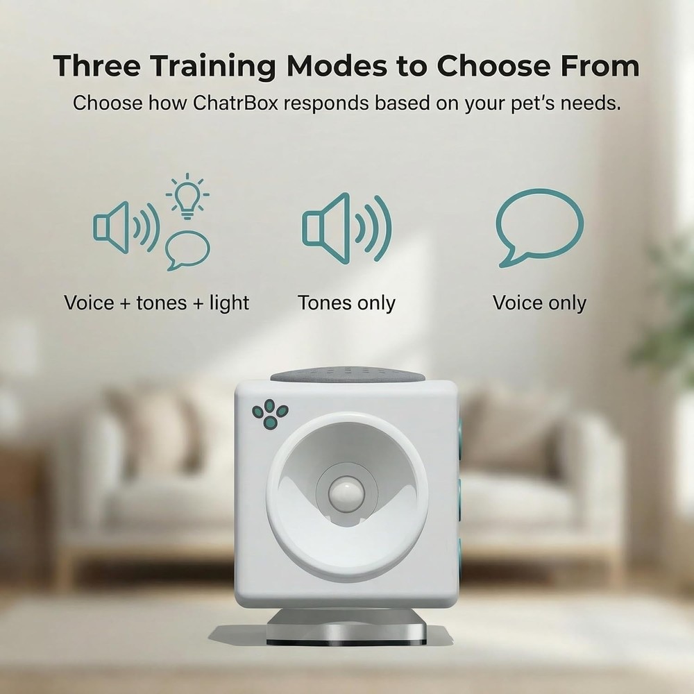 Pet Training Device for Immediate Behavior Control – Motion-Activated Voice G...