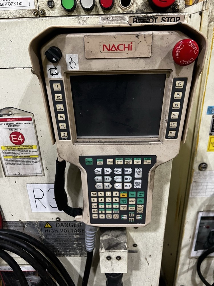 Nachi AXTP-FD0T-EC08 U50-B01 Robot Controller Teach Pendant.
