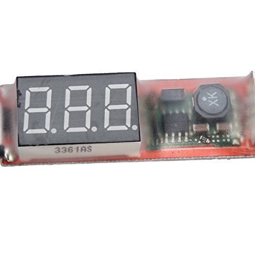 XT60-Plug Connector to USB Plug with Voltage LCD Display for iPhone Android