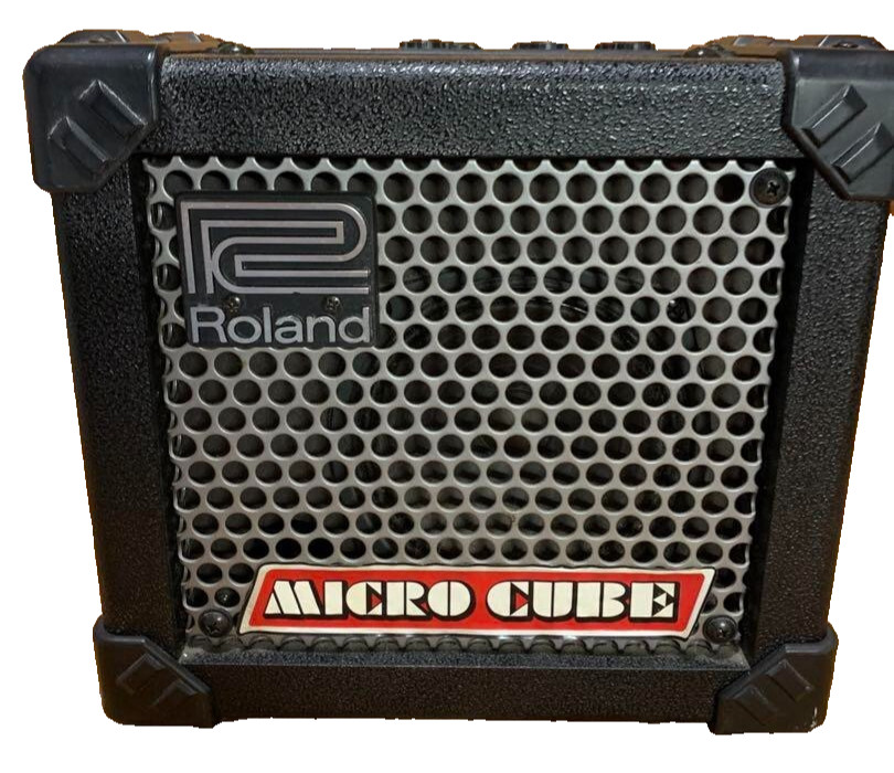 Roland Micro Cube N225 Guitar Amp w/ Mic Input – Compact Portable Amplifier