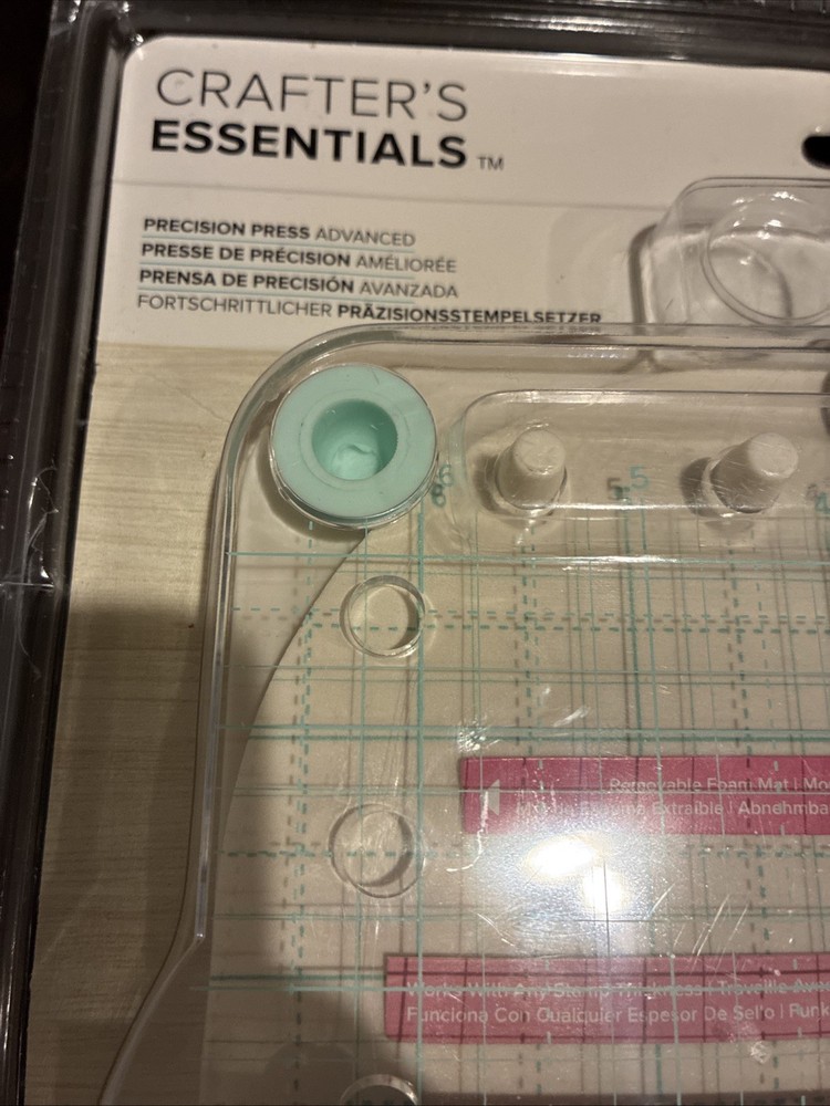 We R Memory Keepers Crafter's Essentials Precision Press Advanced 5-Piece Set