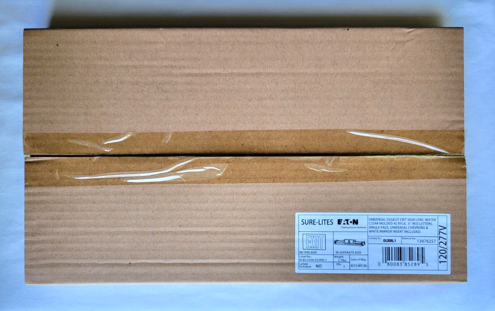 Eaton Sure-Lites LED Exit Sign (EUXRL1)