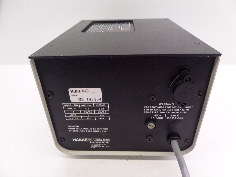 Haake Buchler Instruments MCP2500 Microprocessor Pump