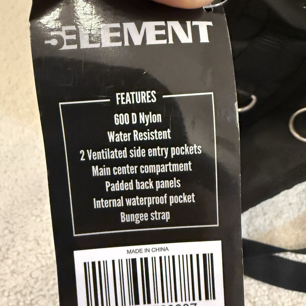 5Th Element Bomber Ski/Snowboard Boot Backpack or Carry Bag - Black & Silver
