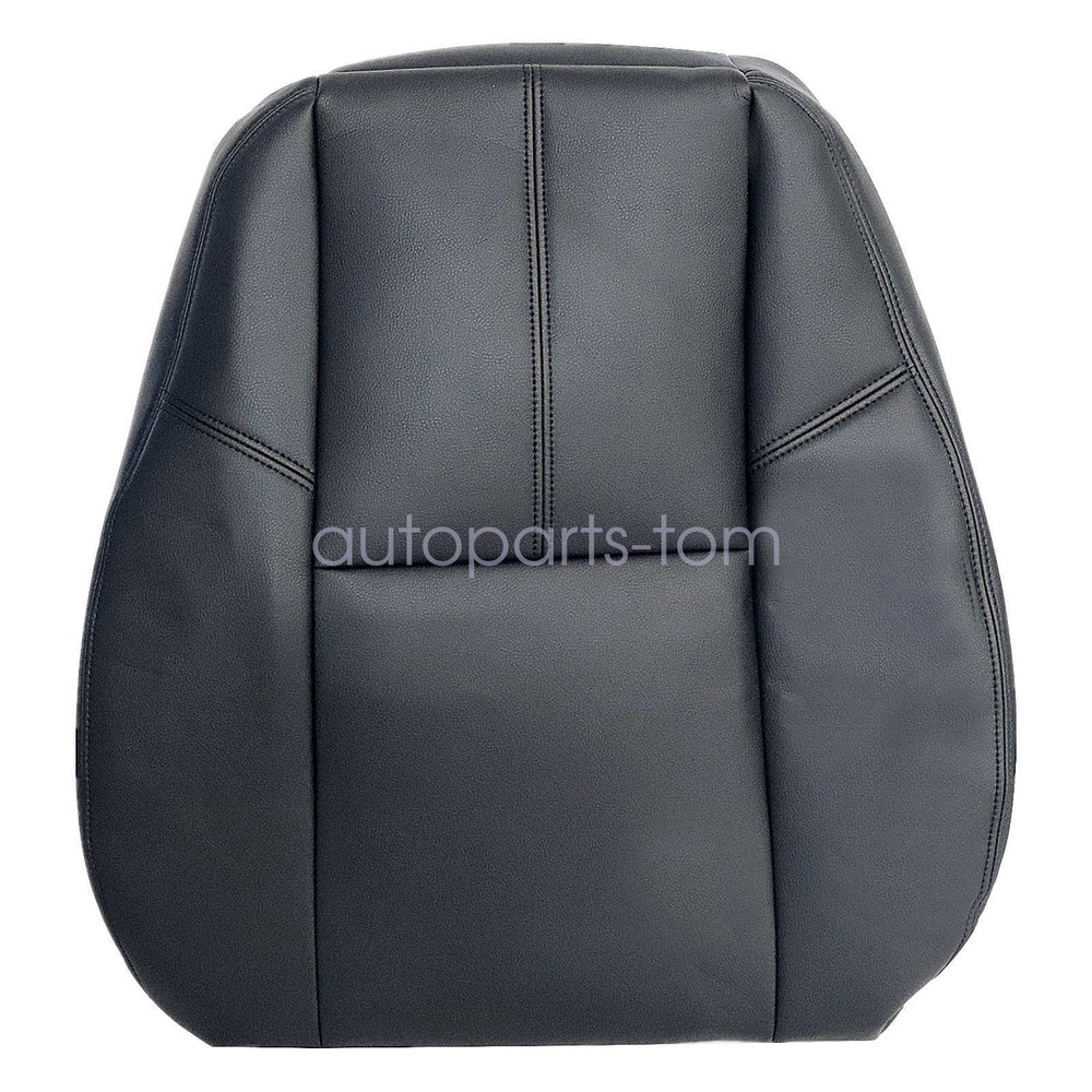 For 2007-2014 Chevy Avalanche Front Bottom & Lean Back Leather Seat Cover Black
